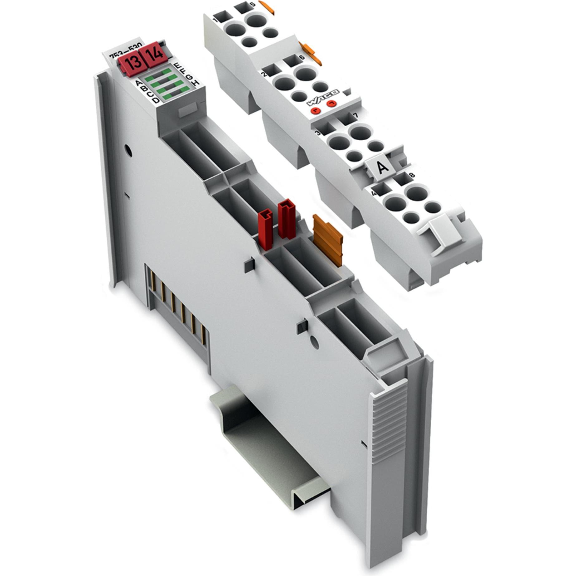Wago 8DO 24V DC 0,5A 753-530, Domotica