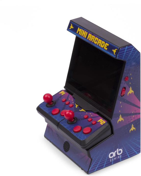 Image du produit ORB - Mini machine à arcade avec double contrôleur - inkl. 300x 8-Bit Spielen