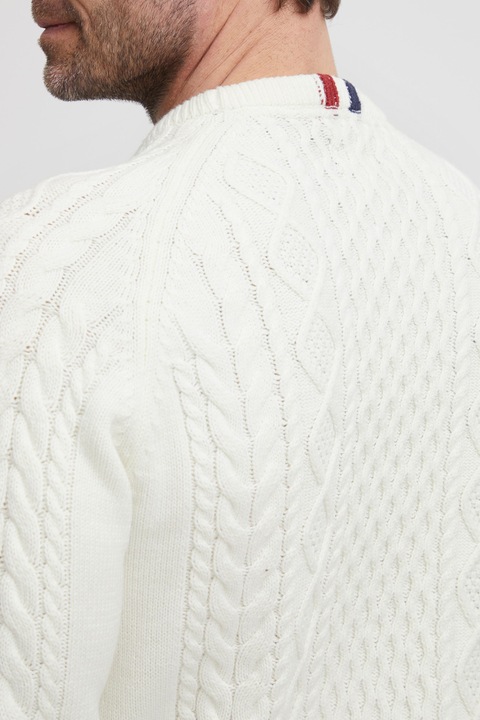 Actual product image FQ1924 FQKyle raglan cable knit - Sweater - 21900574 (L)