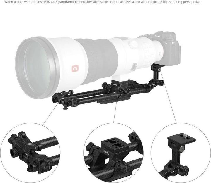 Immagine prodotto SmallRig 4429 Kit per la fotografia naturalistica (501PL) (Gabbietta)