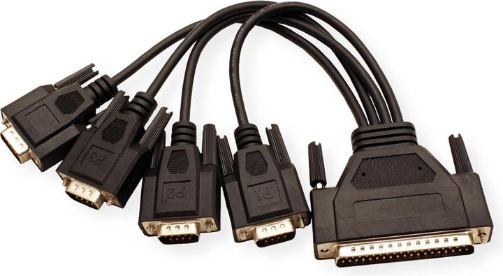 Actual product image Exsys EX-41054, Universal PCI to 4S RS-232 card, 32-bit