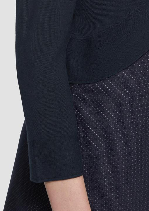 Produktbild S.Oliver Strickjacke Offene Feinstrick-Jacke mit 3/4-Ärmeln (36)