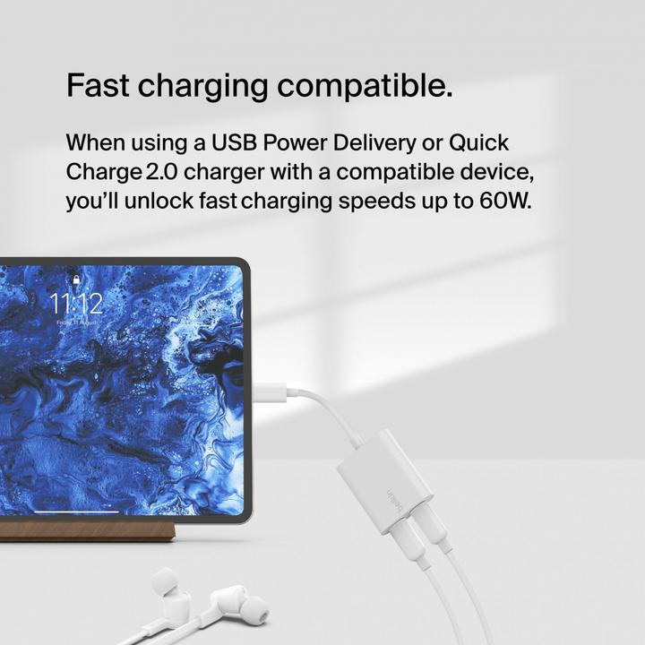 Actual product image Belkin Charge Adapter (USB Type C, USB Type C)