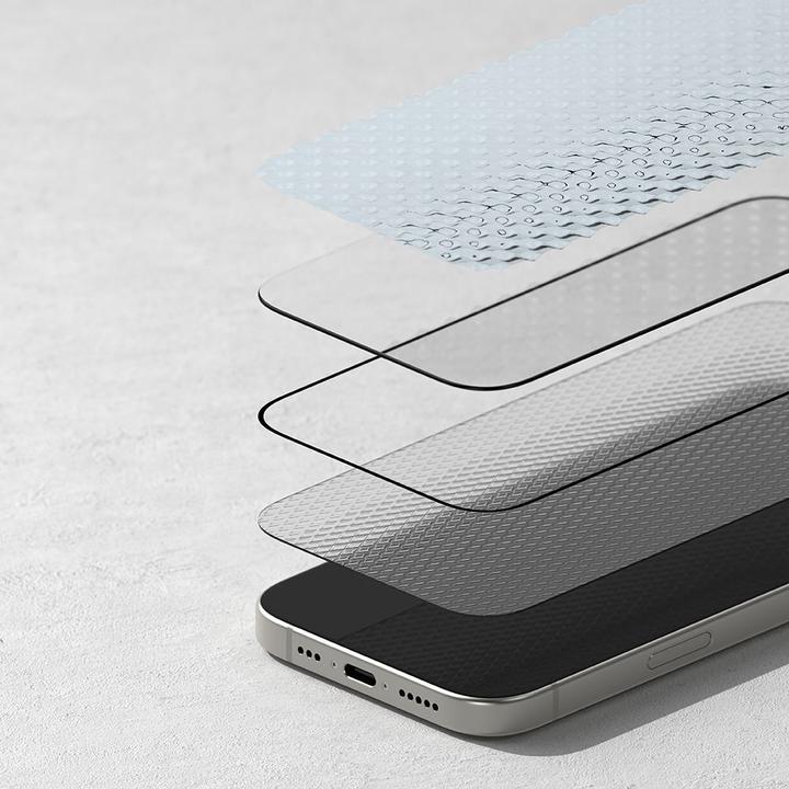 Image du produit Ringke Protecteur d'écran pour iPhone 16 Pro EASY SLIDE TEMPERED GLASS 2 pack, w installation Jig (2 pièce(s), Apple iPhone 16 Pro)