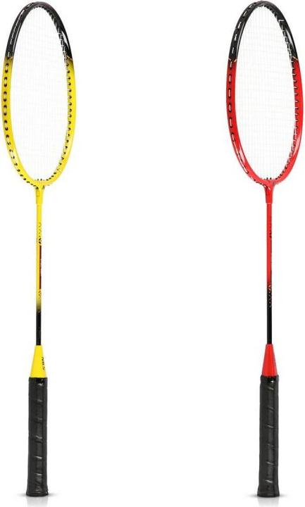 Productafbeelding Nils NRZ264 ALUMINIUM badmintonset 4 rackets 3 veerpijlen 600x60cm netkoffer