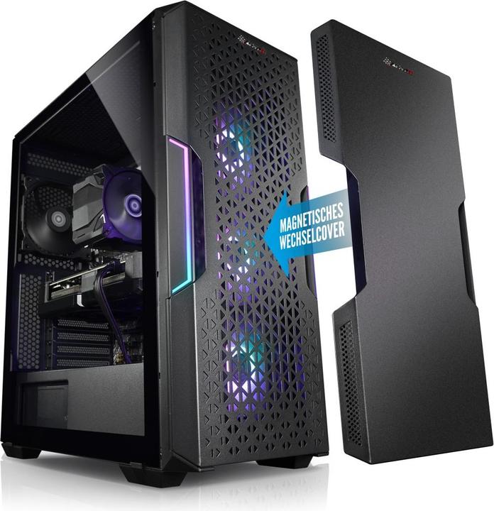 Actual product image Kiebel Gaming PC Blizzard 11 Intel Core i9-11900KF, 32GB DDR4, NVIDIA RTX 4060 Ti 8 GB, 2TB SSD, Windows 11 (Intel Core i9-11900KF, 32 GB, 2000 GB, GeForce RTX 4060 Ti)