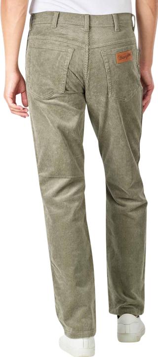 Actual product image Wrangler Texas Cord Pant Straight Fit Dusty Olive (W38/L30)