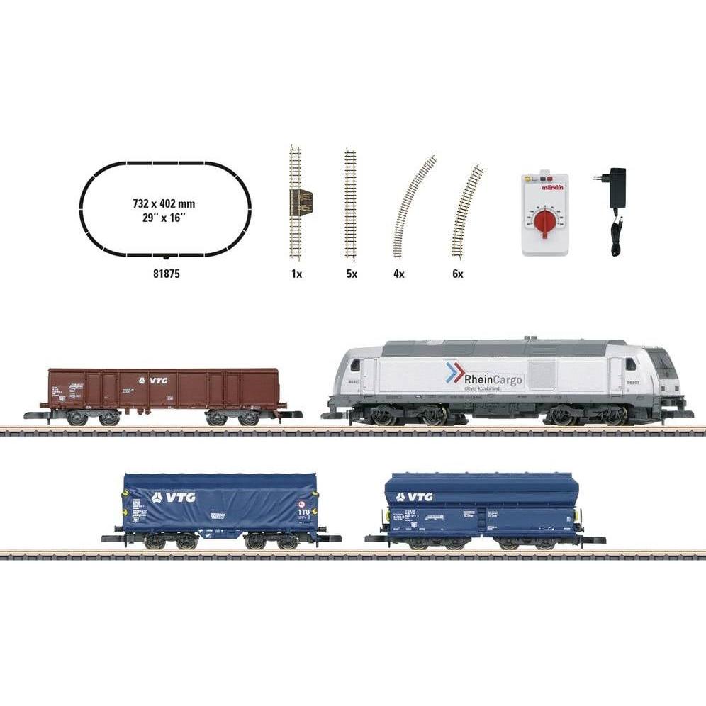 Märklin 81875 Z Startset mod.Güterverkehr (Spur Z)