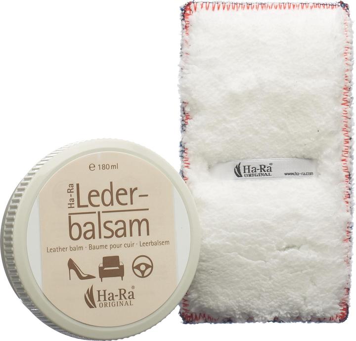 Image du produit Ha-Ra Lederbalsam 180ml mit Lederpflegetuch (1 x, 180 ml)