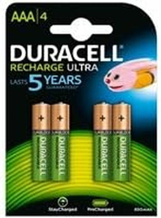 Actual product image Duracell Recharge Ultra AAA (4 pcs., AAA, 900 mAh)