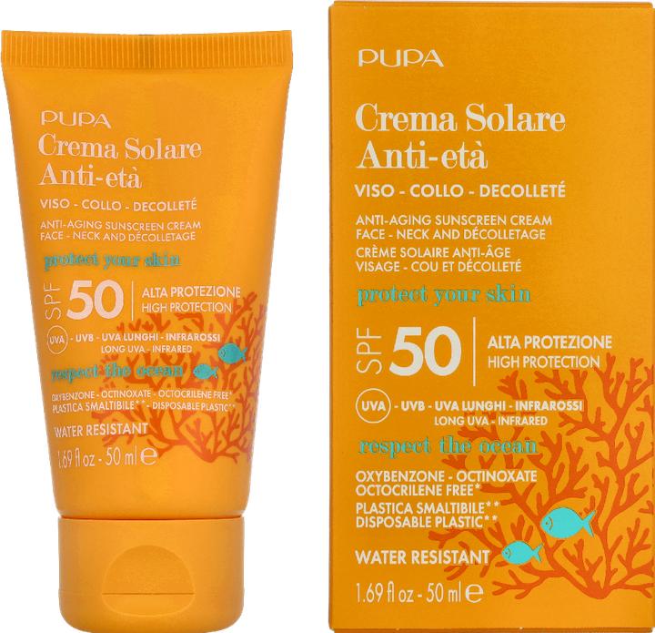 Produktbild Pupa Milano Sunscreen Anti-Aging Cream (Sonnencreme, SPF 50, 50 ml, 50 g)