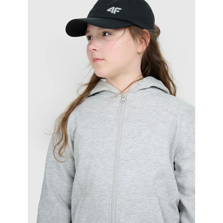Produktbild 4F Mädchen-Sweatshirt mit Reissverschluss und Kapuze (140)