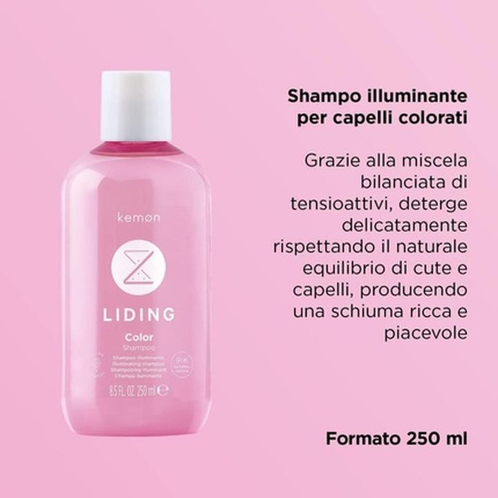 Produktbild Kemon Liding Color Velian Shampoo 250ml (Flüssiges Shampoo, 250 ml)