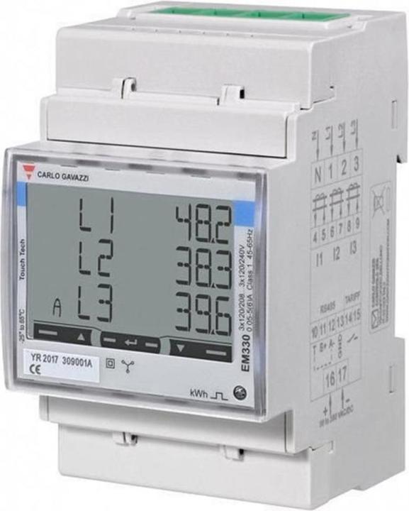 Image du produit Carlo Gavazzi Compteur d'énergie triphasé
