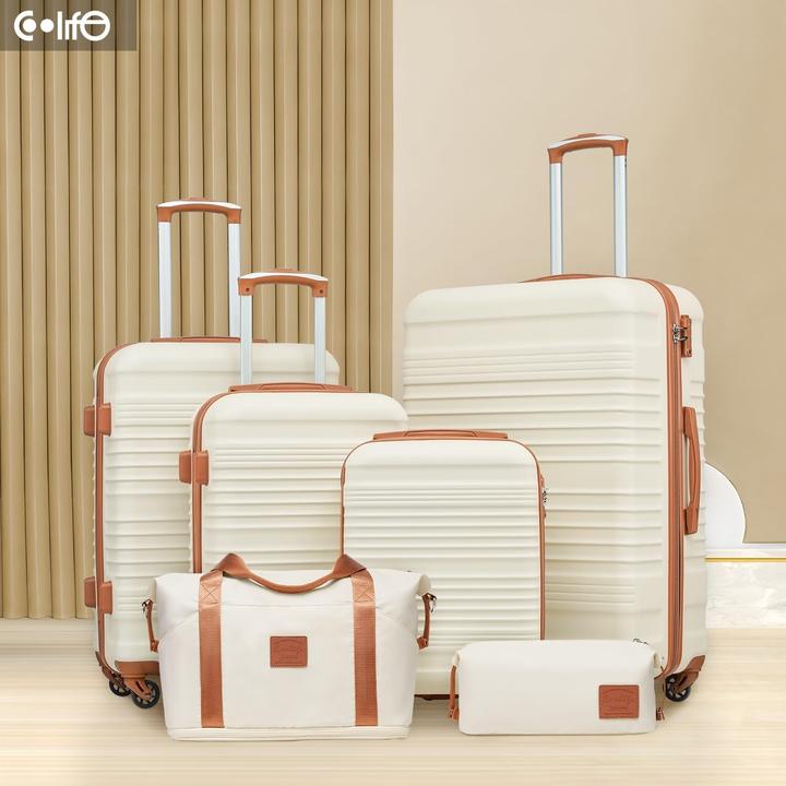 Produktbild Coolife 6-teiliges Koffer-Set (93 l)