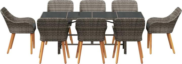 Actual product image vidaXL Garden dining set (80 cm)