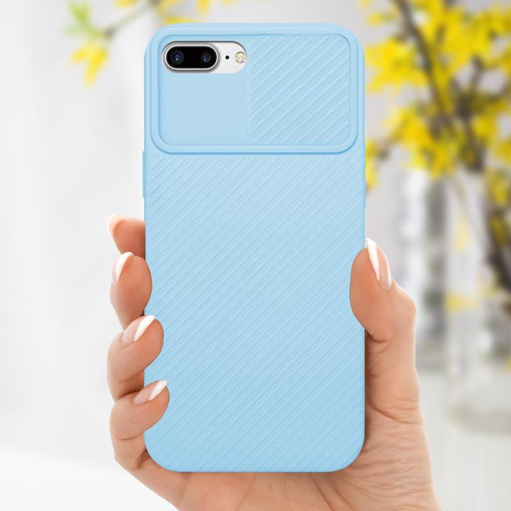 Actual product image Cadorabo Case for Apple iPhone 7 PLUS / 7S PLUS / 8 PLUS in TPU with camera protection LM009 Style (Apple iPhone 7 Plus, Apple iPhone 7s Plus)