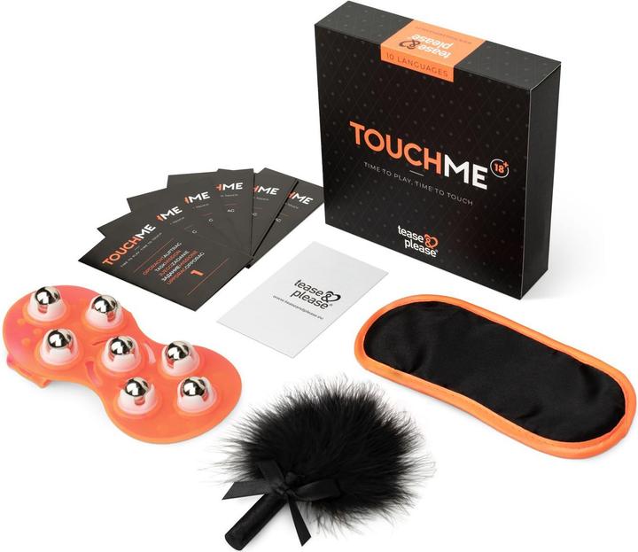 Actual product image tease & please Time to Play, Time to Touch (Game of skill, German, Spanish, French, Norwegian, Polish, Russian, Danish, Swedish, Italian, English)