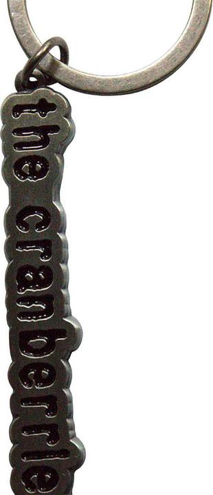 Actual product image The Cranberries Logo Enamel Keyring