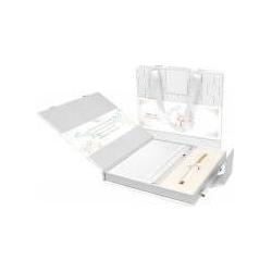Cresco, Quaderno + Bloc notes, Communion Premium Weisser Stift + Notizbuch