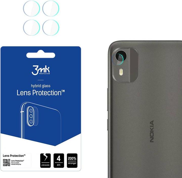 3MK Nokia C12 - Lens Protection? (1 Stück, Nokia C12)