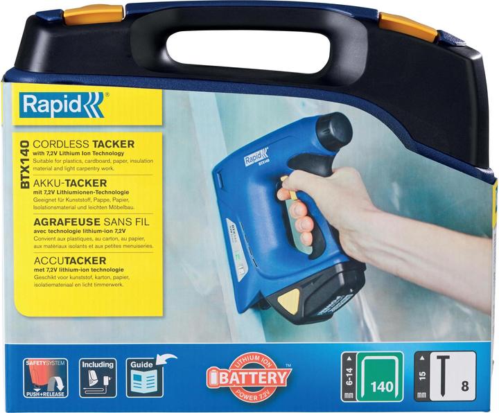 Produktbild Rapid BTX140 Elektrotacker