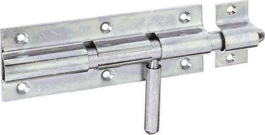 Actual product image Magni Alberts 128166 Bolt latch with round handle and attached loop galvanised, thick chic
