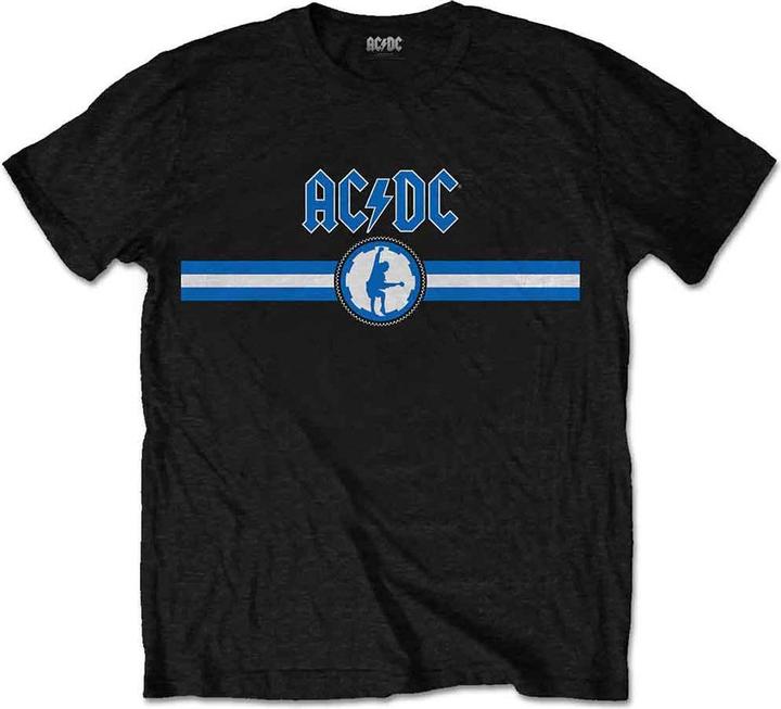 AC/DC Blue Logo & Stripe