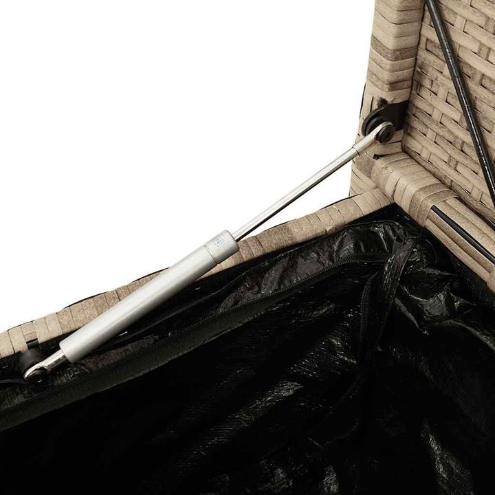 Actual product image vidaXL Gartenbank mit Stauraum