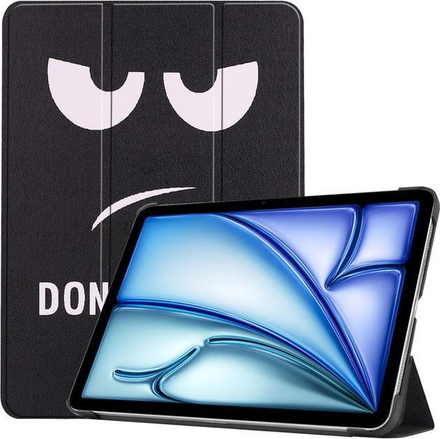 MU Style Dreifach faltbare Hülle mit Muster (Apple iPad Air 11 2024, Apple iPad Air 11 2025, Apple iPad Air 11 2026)