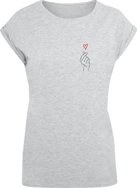 Produktbild Merchcode Ladies K Heart Extended Shoulder Tee - 113383 (M)
