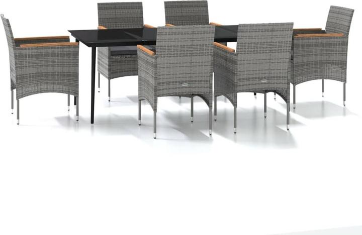 Produktbild vidaXL Garten Essgruppe (94 x 200 x 74 cm)