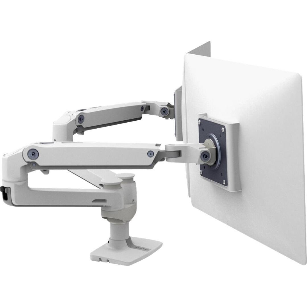 Thumbnail - Ergotron LX Monitor Arm mit patentierter CF-Technologie (Tisch, 27"), Monitor Halterung, Weiss