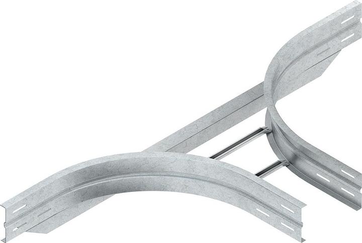 Actual product image Niedax NIE WSTAR 150.200 attachment tee, 151.5x205 mm, round beaded, unperforated (75 cm)