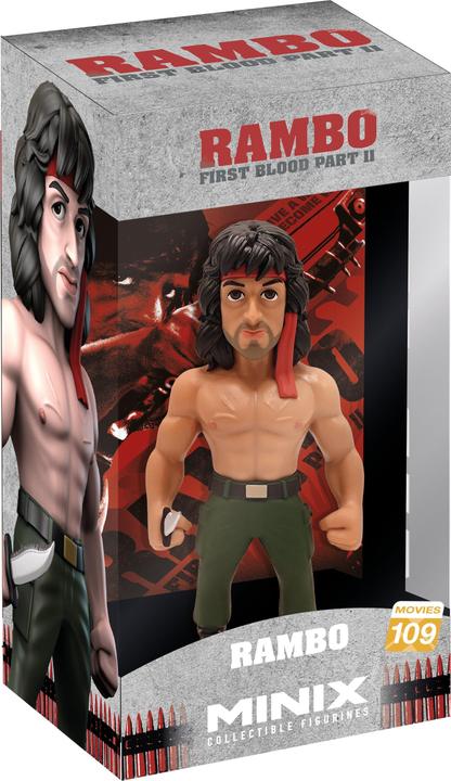 Actual product image Minix Collection Rambo with bandana 12 cm (Movies 109) - Collectible figure