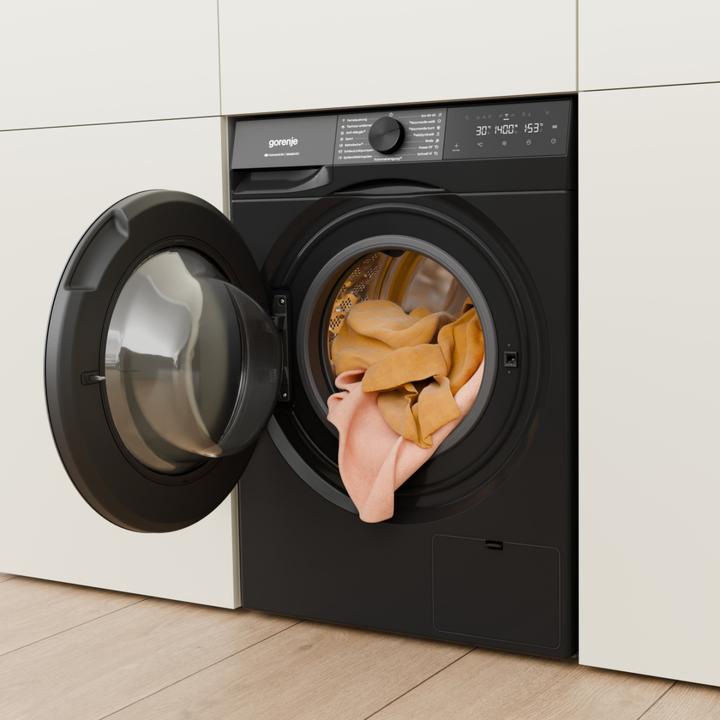 Produktbild Gorenje Waschvollautomat W53G494A1P1B RAL9005 (9 kg, Links)