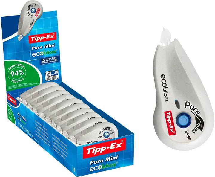 Actual product image Tipp-Ex Correction roller Pure Mini Ecolutions 5 mm, 10 pieces