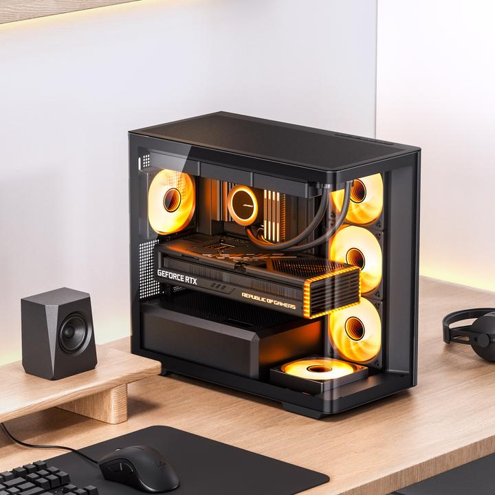 Actual product image Jonsbo D300 (mATX, Mini-ITX)