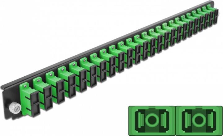 Actual product image Delock Rack mounting plate for fiber optic splice box