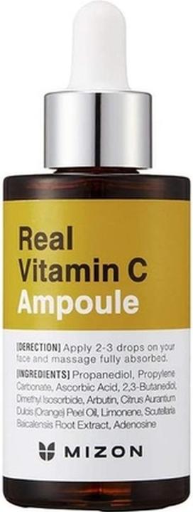 Actual product image Mizon Real Vitamin C Ampoule Pure Vitamin C Tone Correction Treatment Face Moisturizer (1700 ml)