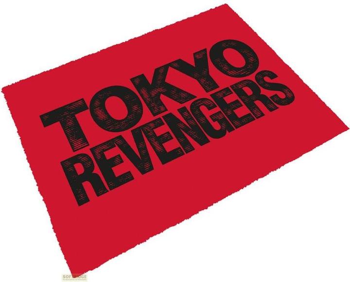 SD Toys Tokyo Revengers deurmat Logo op Rood 40 x 60 cm (40 x 60 cm)
