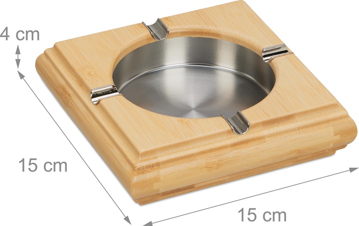 Actual product image Relaxdays Ashtray