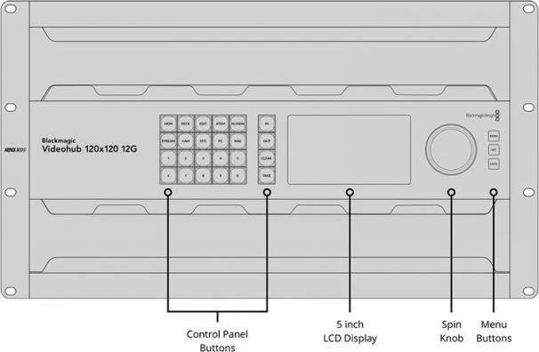 Produktbild Blackmagic Videohub 120x120 12G (Video Switch)