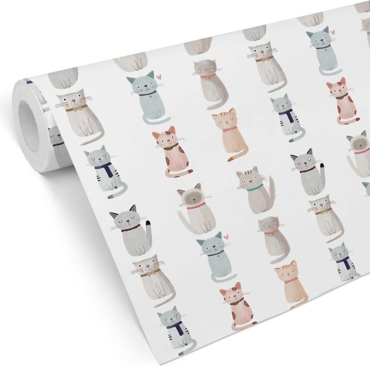 Produktbild Trenddeko Loske - Cat Family (1008 x 48 cm)