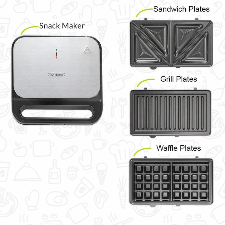 Image du produit Monzana Machine à sandwichs