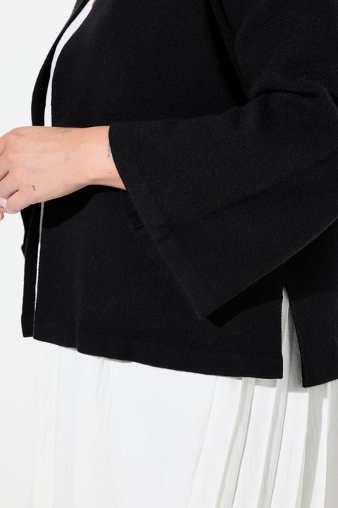 Produktbild Miamoda Strickjacke, Cape-Form, weite 3/4-Glockenärmel (54)