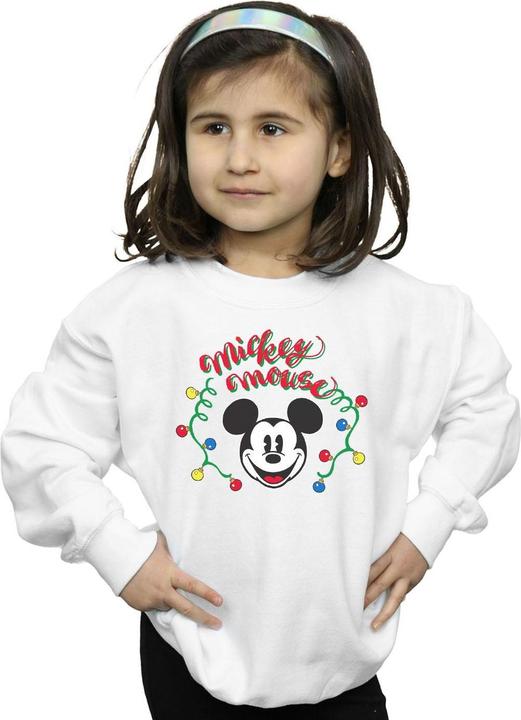 Image du produit Disney - Sweat MICKEY MOUSE CHRISTMAS LIGHT BULBS - Fille (128)
