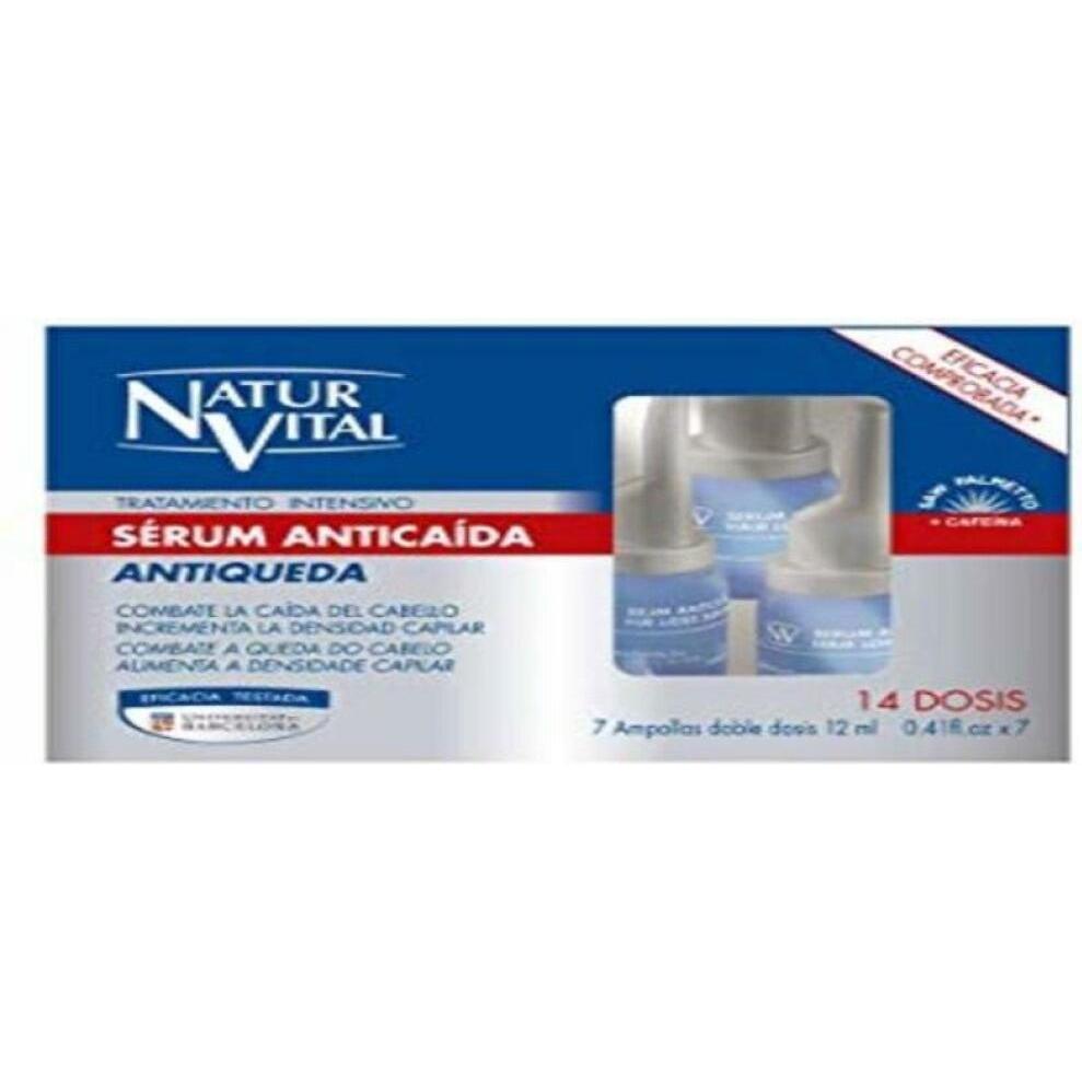 Thumbnail - NaturVital, Haarmaske, SERUM ANTICAÍDA tratamiento intensivo 7 ampollas x 12 ml (84 ml)