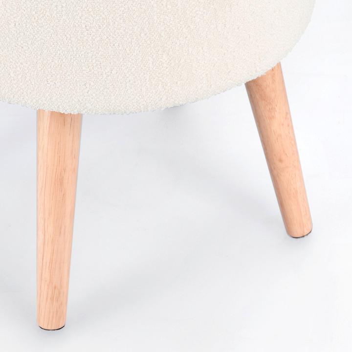 Produktbild Bizzotto Hocker Zoya weiss