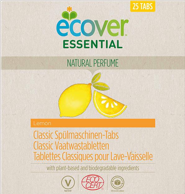 Produktbild Ecover Essential Zitrone (Tabs, 25 Waschgänge)
